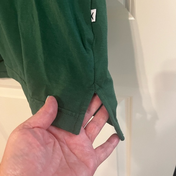 Kickee Mens Medium Green Bamboo Organic Cotton Polo Shirt - Picture 6 of 8